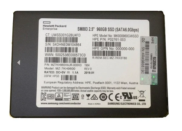 HP SM883 960GB