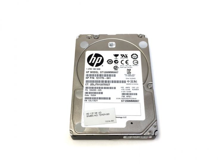 HP 1.2TB 10K SAS
