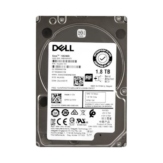 DELL 1.8TB 10K SAS