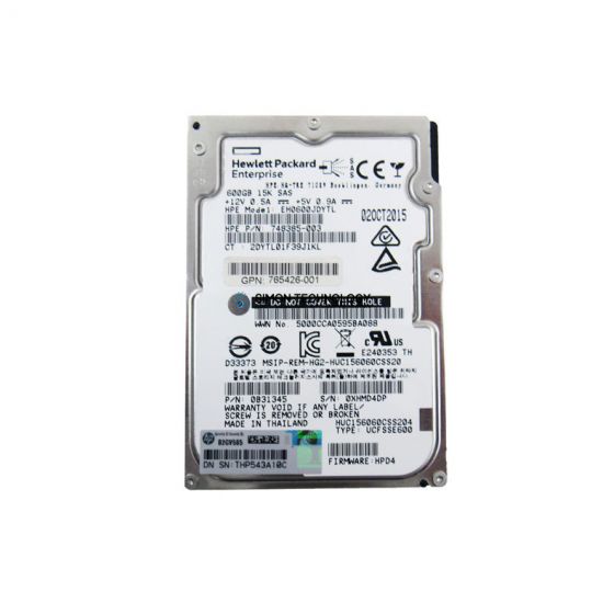 HP 600GB 15K SAS